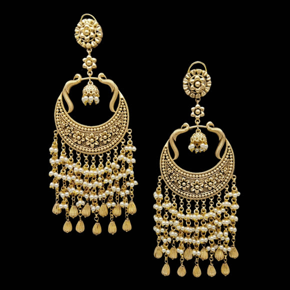 Golden Drape Earrings