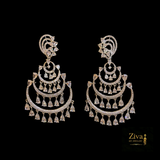 Trendy Diamond Chandbali Earrings